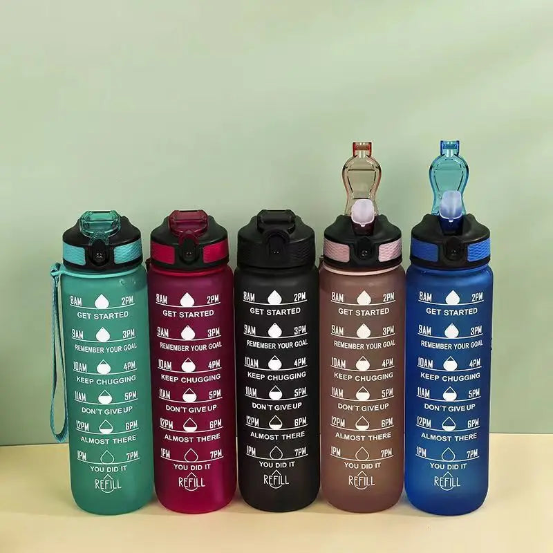 Motivational Water Bottle 900ml-1000ml