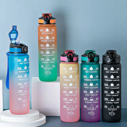 Motivational Water Bottle 900ml-1000ml