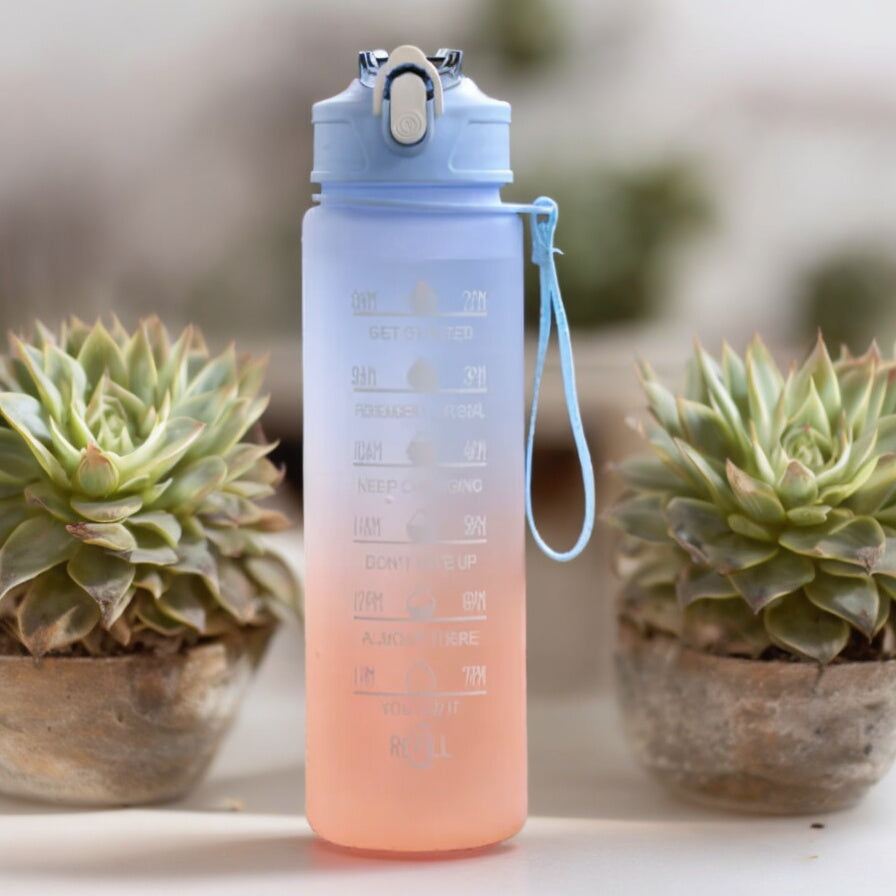 Motivational Water Bottle 900ml-1000ml