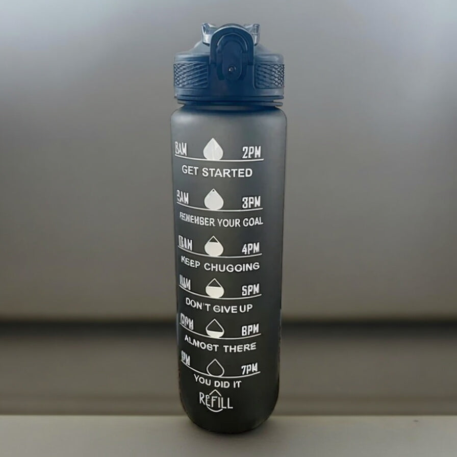 Motivational Water Bottle 900ml-1000ml